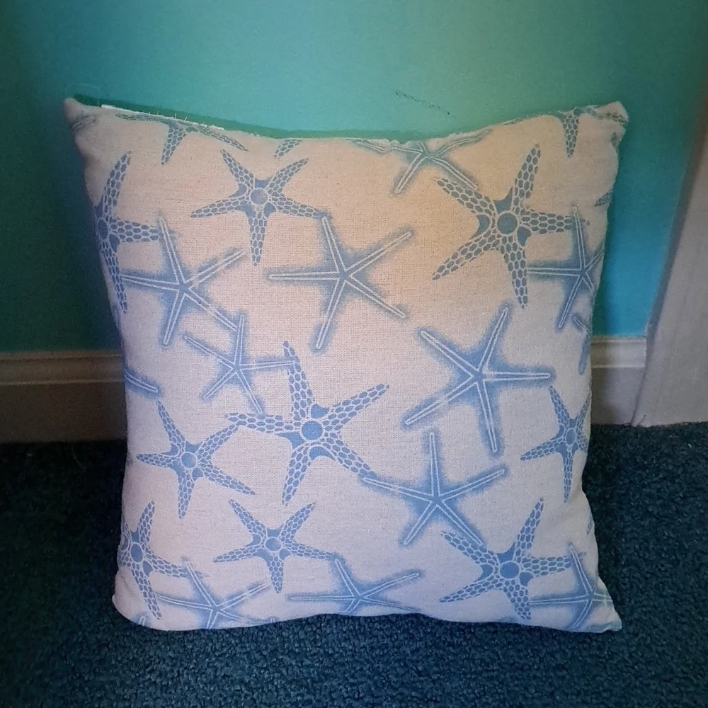 Eclectic Starfish Pillow